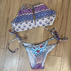 Cheeky floral string bikini